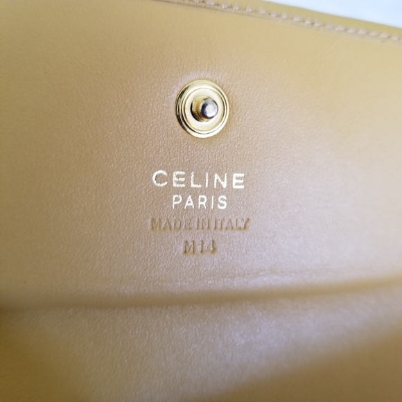 Authentic Celine long wallet bifold - Picture 5 of 11